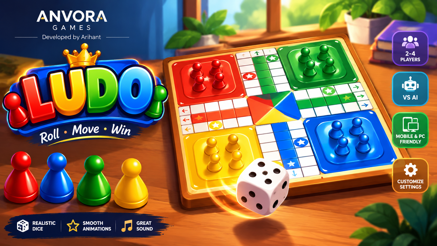 Anvora Ludo